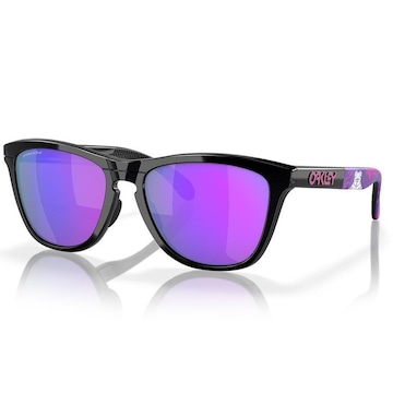 Óculos de Sol Unissex Oakley Frogskins Polished Black Prizm