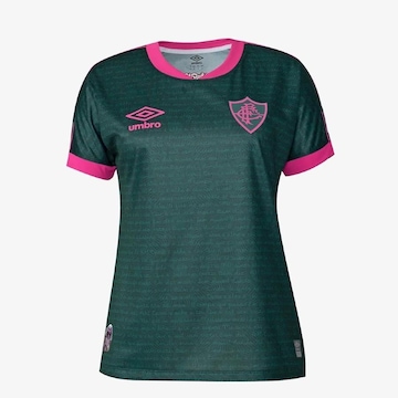 Camisa Baby Look 3 do Fluminense 2023 Umbro - Feminina