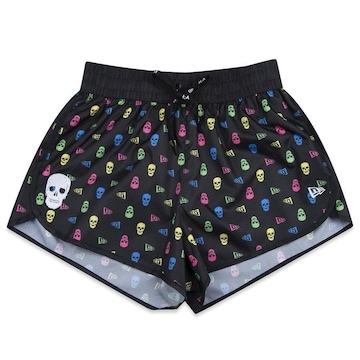 Shorts New Era Collab Alexandre Herchcovitch All Logo - Feminino