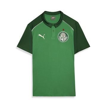 Camisa Polo do Palmeiras 2024 Casual Puma - Masculina