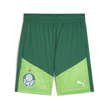 Shorts de Treino do Palmeiras sem Bolso 2024 Puma - Masculino