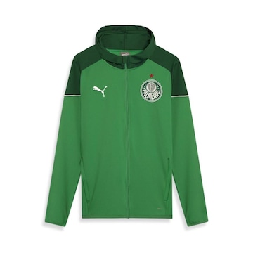 Jaqueta com Capuz do Palmeiras 2024 Puma Casual - Masculina