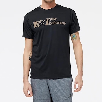 Camiseta New Balance Tenacity Graphic - Masculina