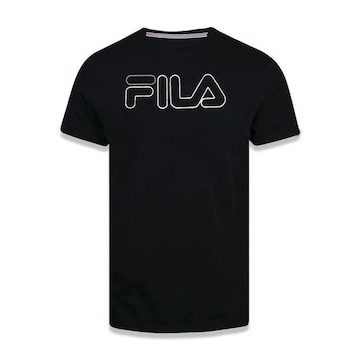 Camiseta Fila Letter Outline - Masculina