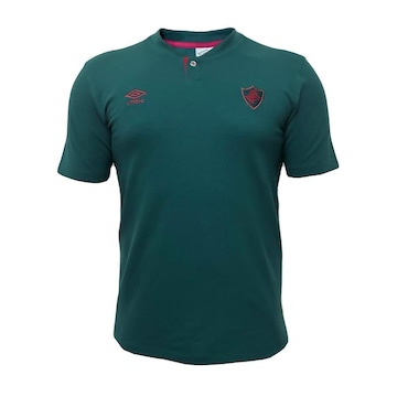 Camisa Polo do Fluminense Viagem 2024 Umbro - Masculina