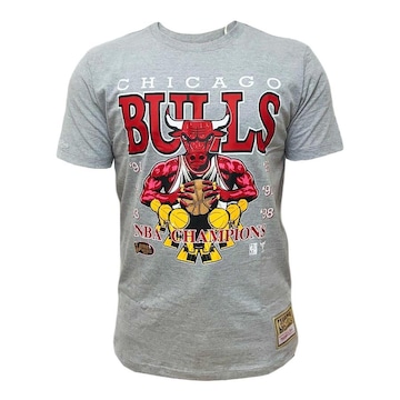 Camiseta Nba Chicago Bulls Finals Mitchell & Ness -Masculina