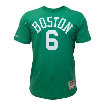 Camiseta Nba Boston Celtics Neon Mitchell & Ness - Masculina