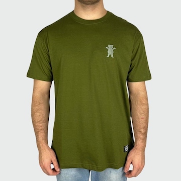 Camiseta Grizzly Diamond Mini Og Bear - Masculina