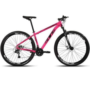 Bicicleta Aro 29 GTS Alumínio Supreme Freio a Disco Câmbio Shimano 21 Marchas - Unissex