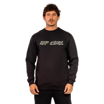 Blusão de Moletom Rip Curl Gm10 Crew Masculino