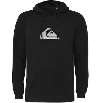 Blusão de Moletom Quiksilver Metal Comp Logo - Masculino