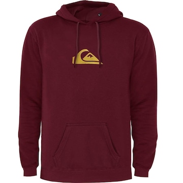 Blusão de Moletom Quiksilver Metal Comp Logo - Masculino