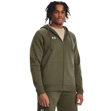 Jaqueta de Moletom Under Armour Rival Fleece Full Zip - Masculina