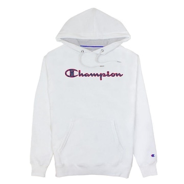 Blusão de Moletom Champion Canguru Knockout  Script - Masculino