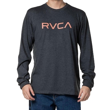 Camiseta Manga Longa Rvca Big Ls - Masculina