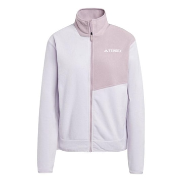 Jaqueta sem Capuz adidas Fleece Zíper Terrex Multi - Feminina