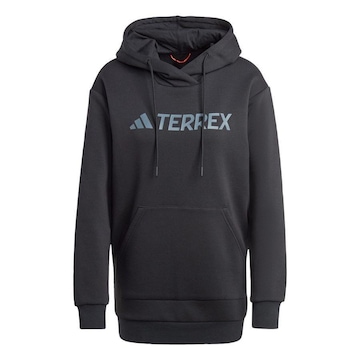 Blusão de Moletom com Capuz Terrex Multi Large Logo - Feminino