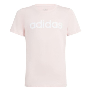 Camiseta adidas Essentials Linear Logo Slim Fit - Infantil