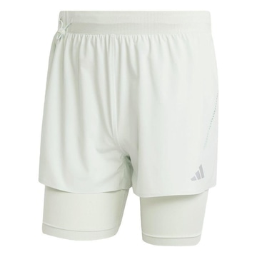 Shorts adidas Hiit 2 em 1 Heat.Rdy - Masculino