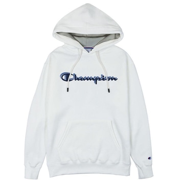 Blusão de Moletom com Capuz Champion Shadow Script Ink - Masculino