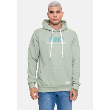 Blusão de Moletom com Capuz Hd Basic Azeitona - Hd - Masculino