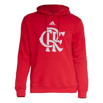 Blusão com Capuz do Flamengo Crf Dna Hd adidas - Masculina