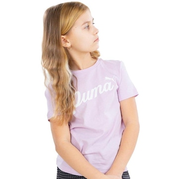 Camiseta Puma Ess+ Blossom - Infantil