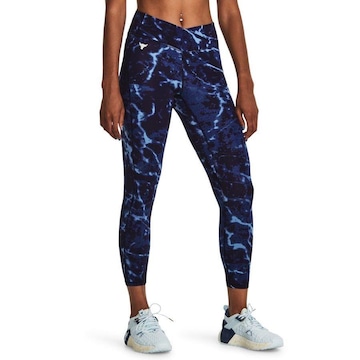 Calça Legging de Treino Under Armour Project Rock Lets Go Crossover - Feminina