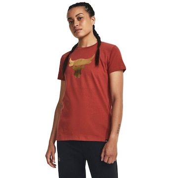 Camiseta de Treino Under Armour Project Rock Arena - Feminina