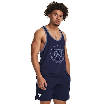 Camiseta Regata de Treino Under Armour Project Rock Gym - Masculina