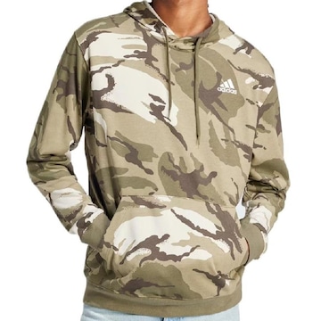 Blusão de Moletom adidas Camuflado Seasonal - Masculino