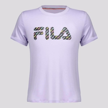 Camiseta Fila Letter Slim - Infantil