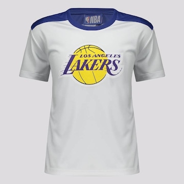 Camisa Nba Los Angeles Lakers Majestic - Infantil