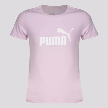 Camiseta Puma Ess Logo - Infantil