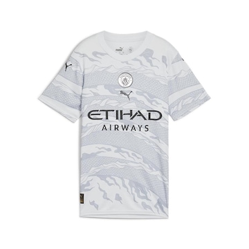 Camisa Manchester City Year Of The Dragon Puma - Feminina