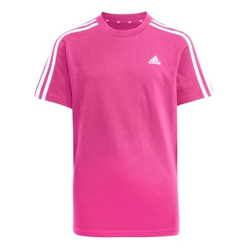 Camiseta adidas Essentials 3 Stripes - Infantil