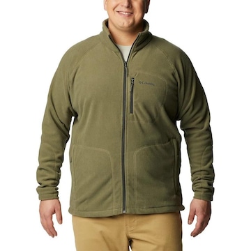 Jaqueta sem Capuz Columbia Fleece Fast Trek II Plus Size - Masculina