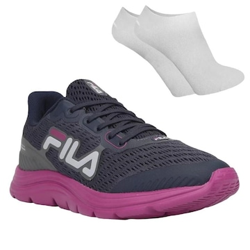 Kit Tênis Fila Athlon - Infantil + Par de Meia