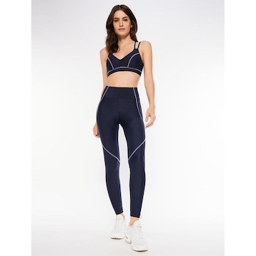 Top Bodyforsure Alça Cruzada Liso Light - Feminino