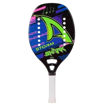 Raquete Beach Tennis Shark Storm com Capa