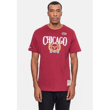 Camiseta Mitchell & Ness Collegiate - Masculina