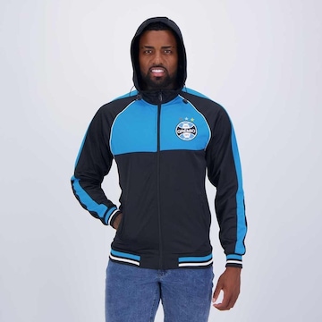 Jaqueta com Capuz do Grêmio Trilobal - Masculina