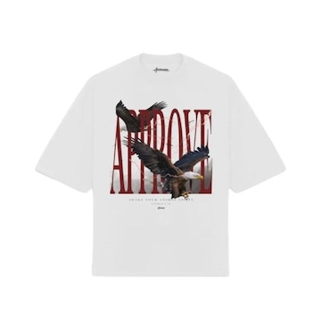 Camiseta Approve Oversized Animals Ii Águia - Masculina