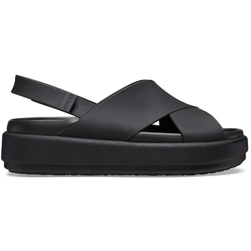 Sandália Crocs Brooklyn Luxe Cross Strap - Feminina