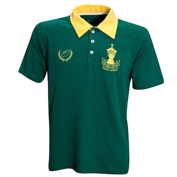 Camisa South Africa Rugby 1995 - Liga Retro - Masculina