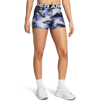 Shorts de Treino Under Armour Heatgear Authentics Printed - Feminino