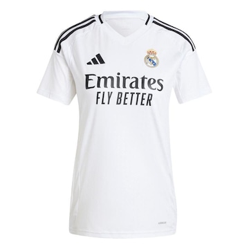 Camisa 1 Real Madrid 24/25 adidas - Feminina