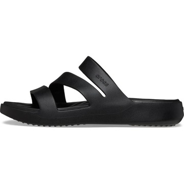 Sandália Crocs Getaway Strappy Black - Feminino