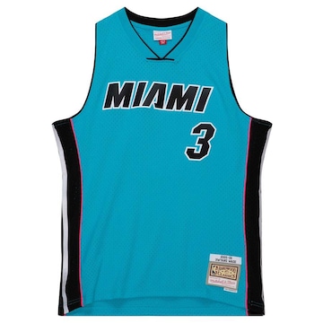 Camiseta Regata Mitchell & Ness Swingman Jersey Miami Heat Dwyane Wade - Masculina