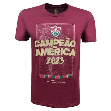 Camiseta Fluminense Campeão da América Grená Liga Retrô - Masculina